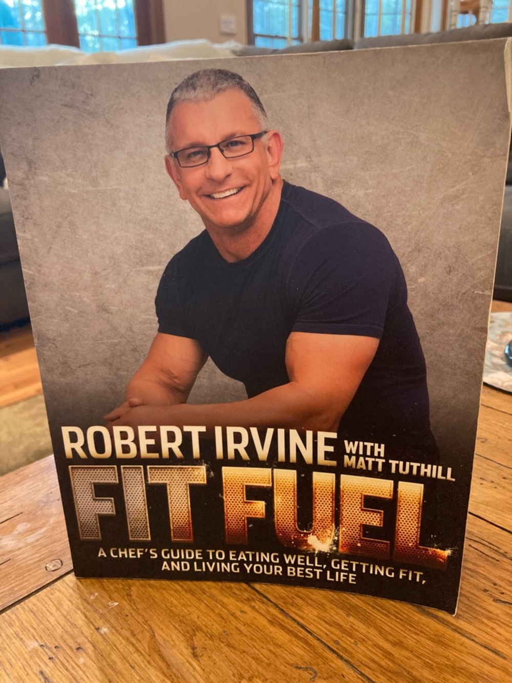 👙Robert Irvine Fit Fuel Cookbook - Black Cover 👙